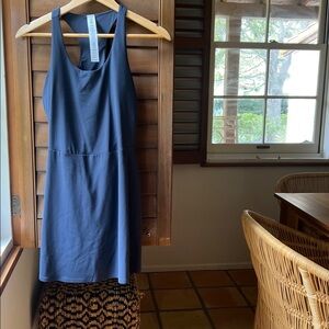 RHONE Navy Sleeveless Tennis dress